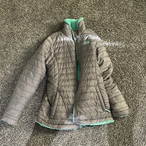 Reversible north face coat